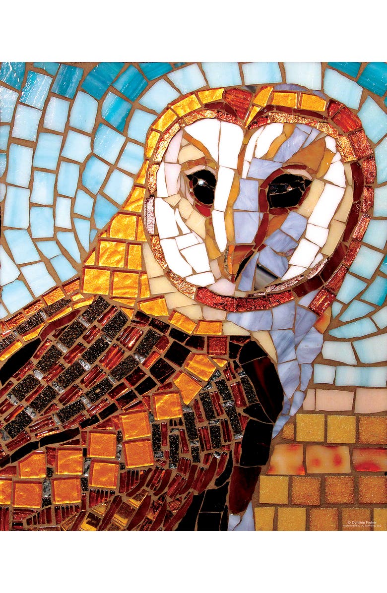 Sunsout Stained Glass Owl 1000 piece Jigsaw Puzzle for Adults, Alternate, color, Multicolor