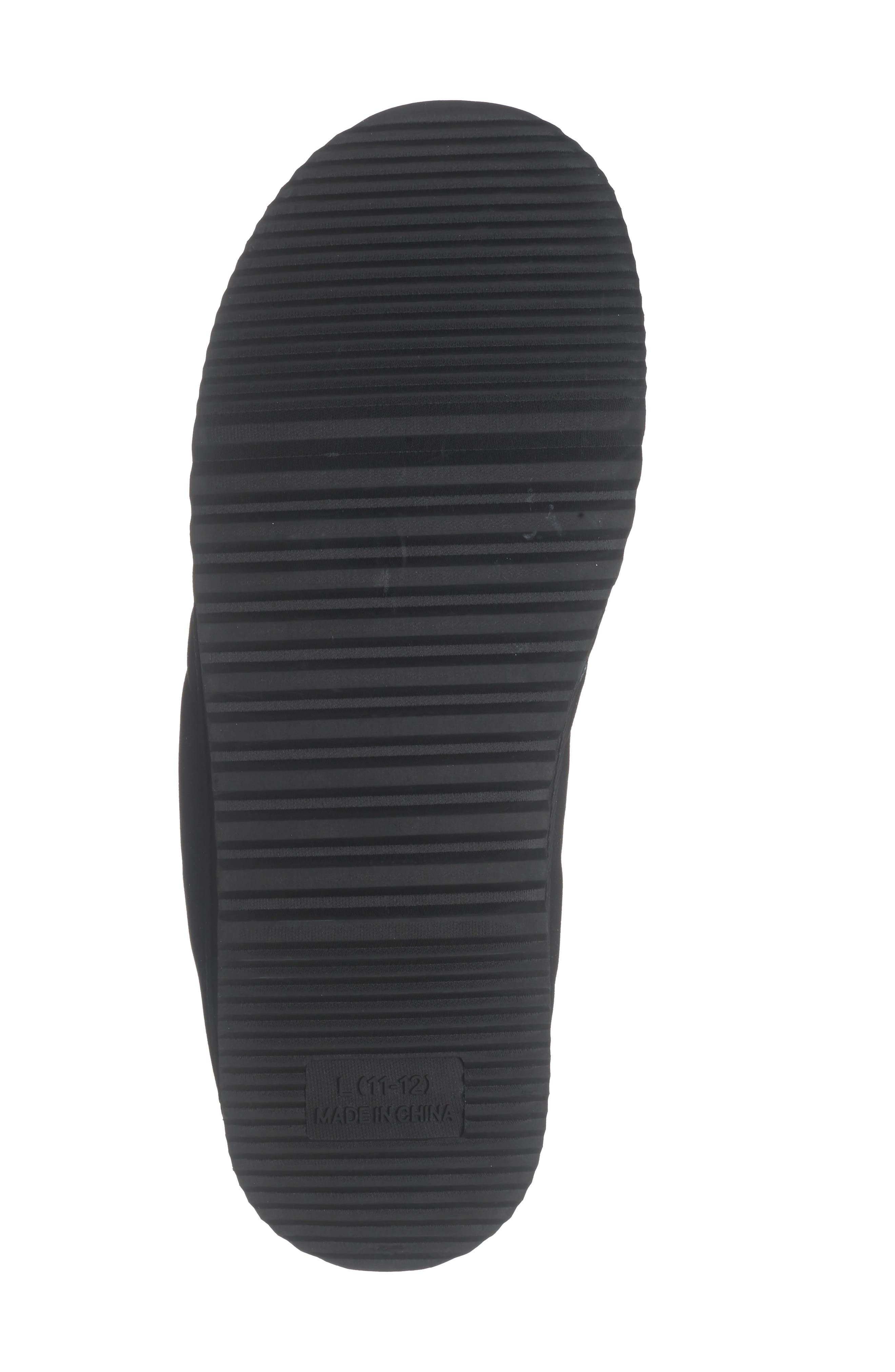 NORDSTROM RACK Keller Faux Shearling Lined Quilted Clog Slipper, Alternate, color, Black