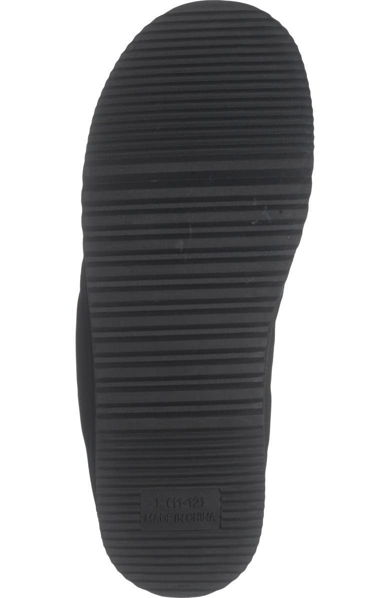 NORDSTROM RACK Keller Faux Shearling Lined Quilted Clog Slipper, Alternate, color, Black