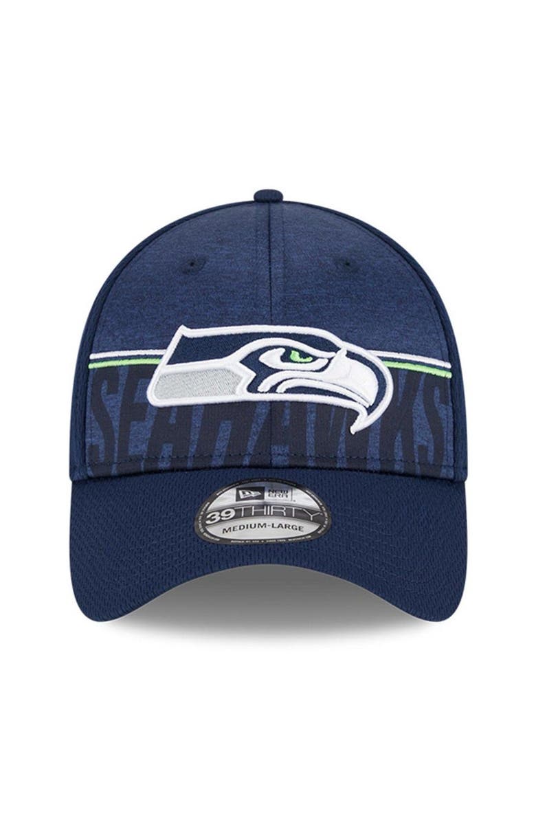 New Era Men's New Era Navy Seattle Seahawks 2023 NFL Training Camp 39THIRTY Flex Fit Hat, Alternate, color, Navy
