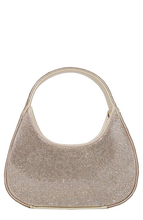 Rhinestone Circle Bag