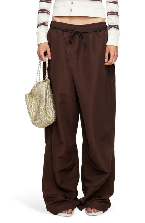 Signora Tie Waist Wide Leg Pants