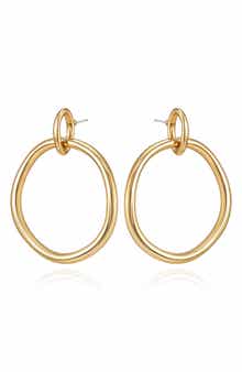 Hoop Drop Earrings