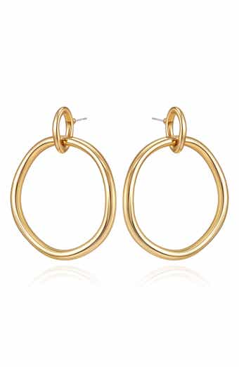 Hoop Drop Earrings