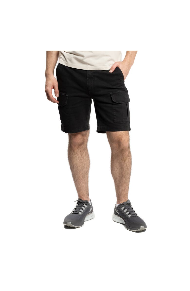 Peter Manning Cargo Shorts, Alternate, color, Black