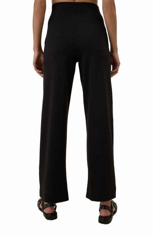 PACT PACT ORGANIC COTTON AIRPLANE WIDE LEG PANT