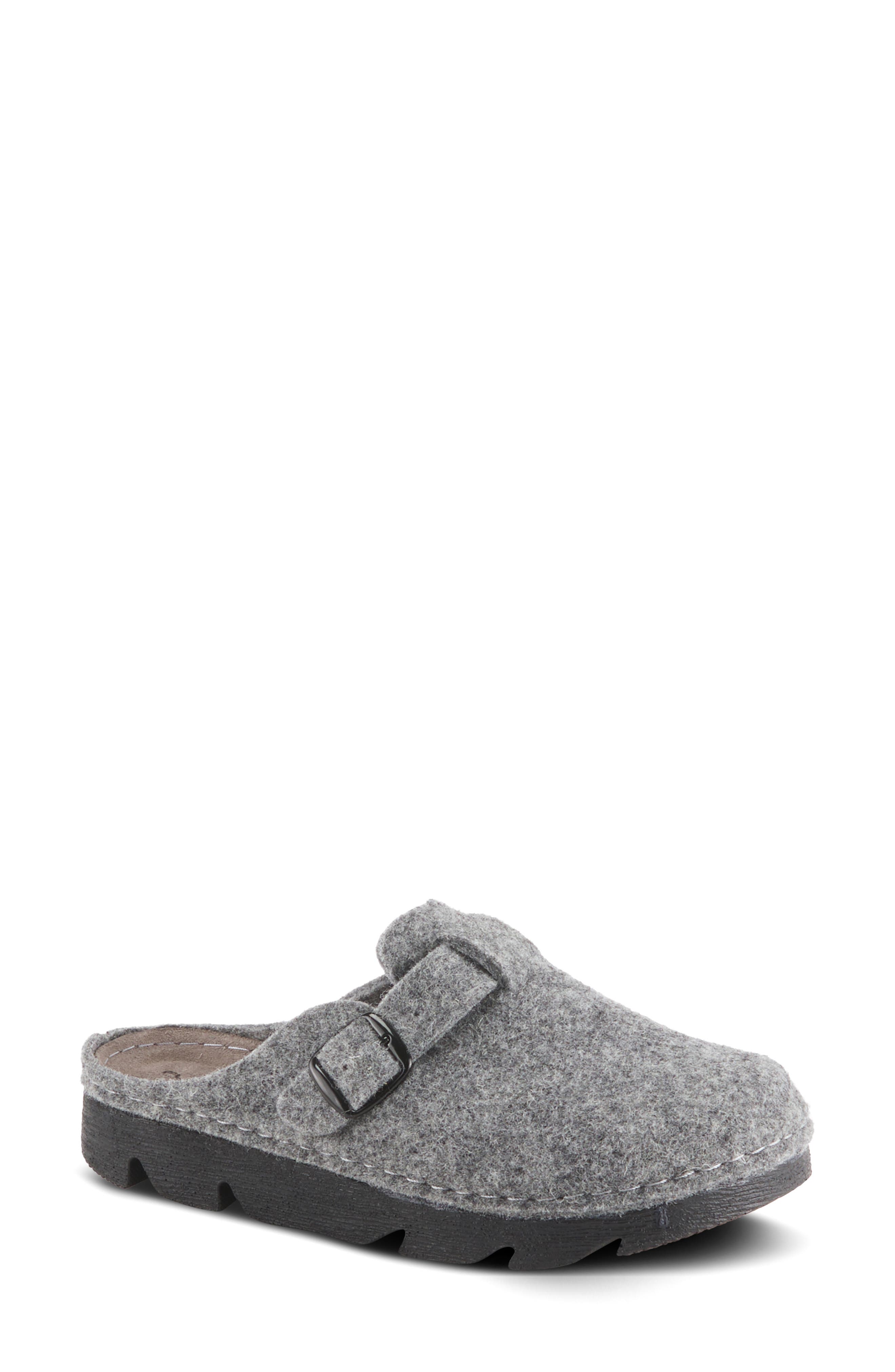 Flexus by Spring Step Clogger Mule, Main, color, Grey