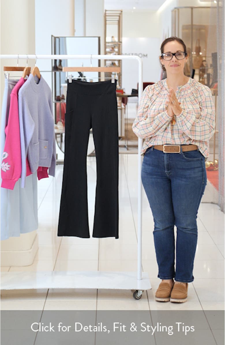 Kids' YPB Flare Leggings, sales video thumbnail