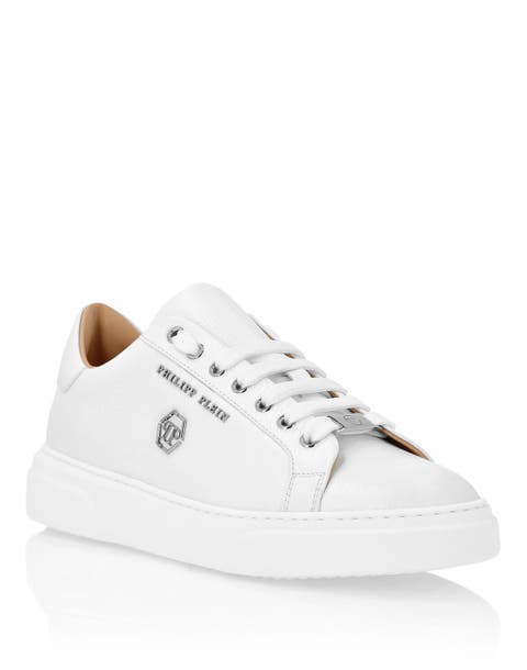 Leather Lo-Top Sneakers Hexagon Unisex