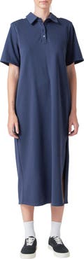 Grey Lab Polo Midi Dress