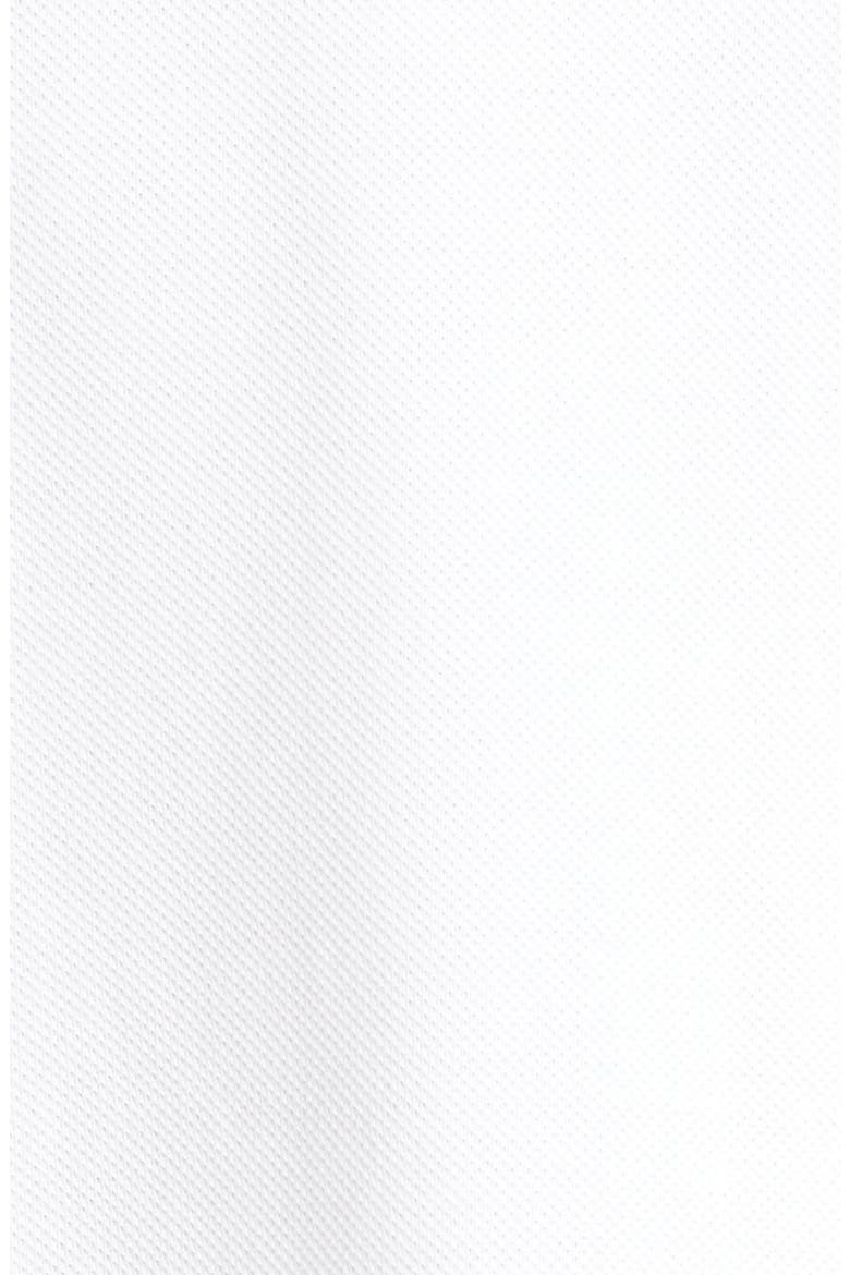 Tipped Piqué Polo, Alternate, color, WHITE