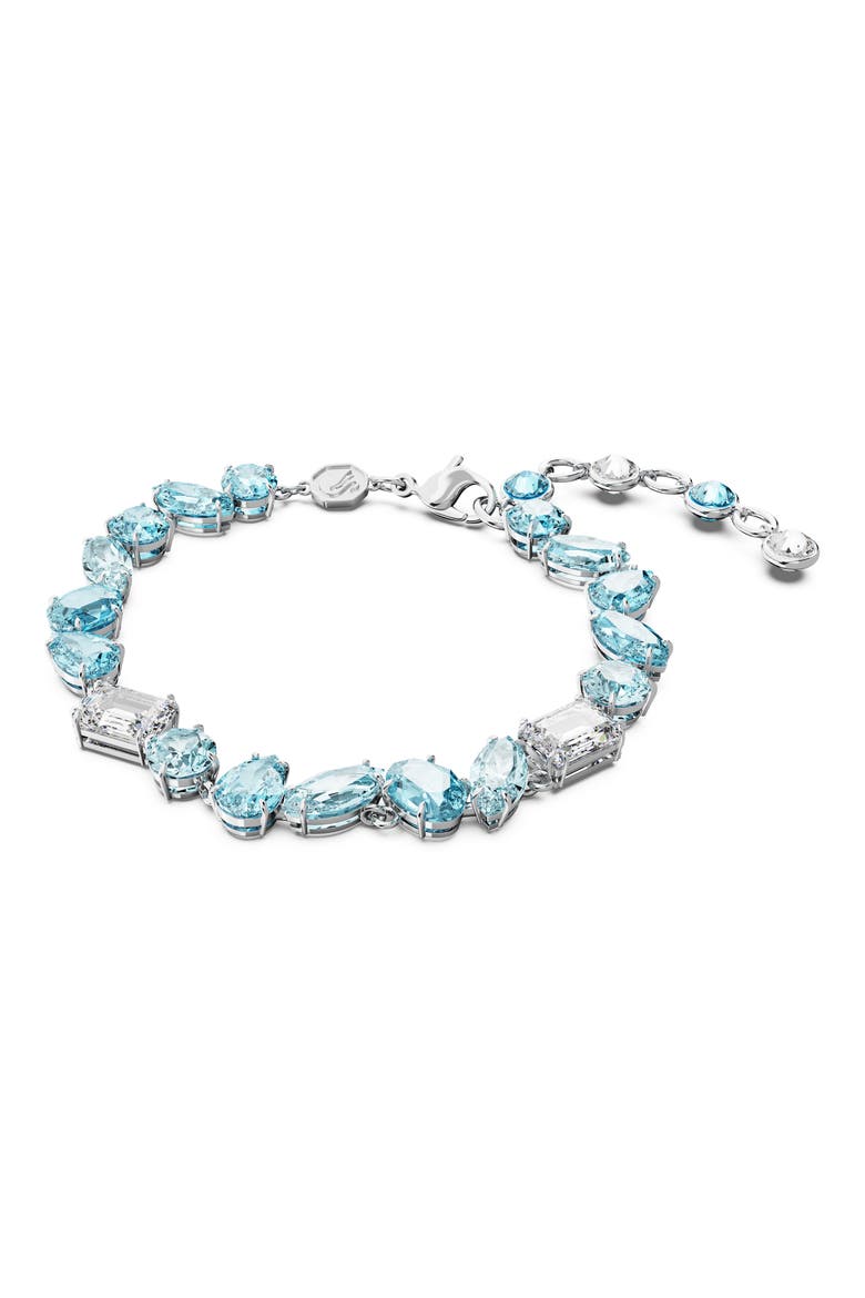 Gema Crystal Bracelet, Main, color, BLUE