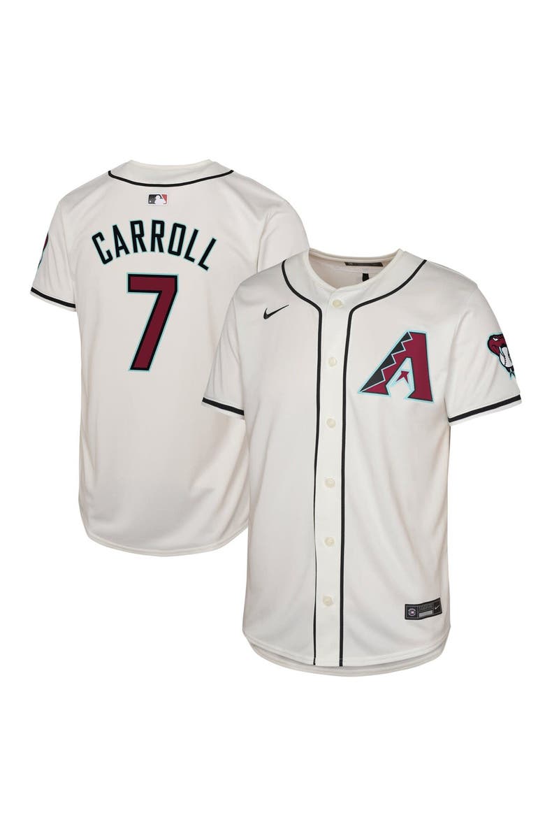 Nike Youth Nike Corbin Carroll White Arizona Diamondbacks Home Limited Player Jersey, Alternate, color, 