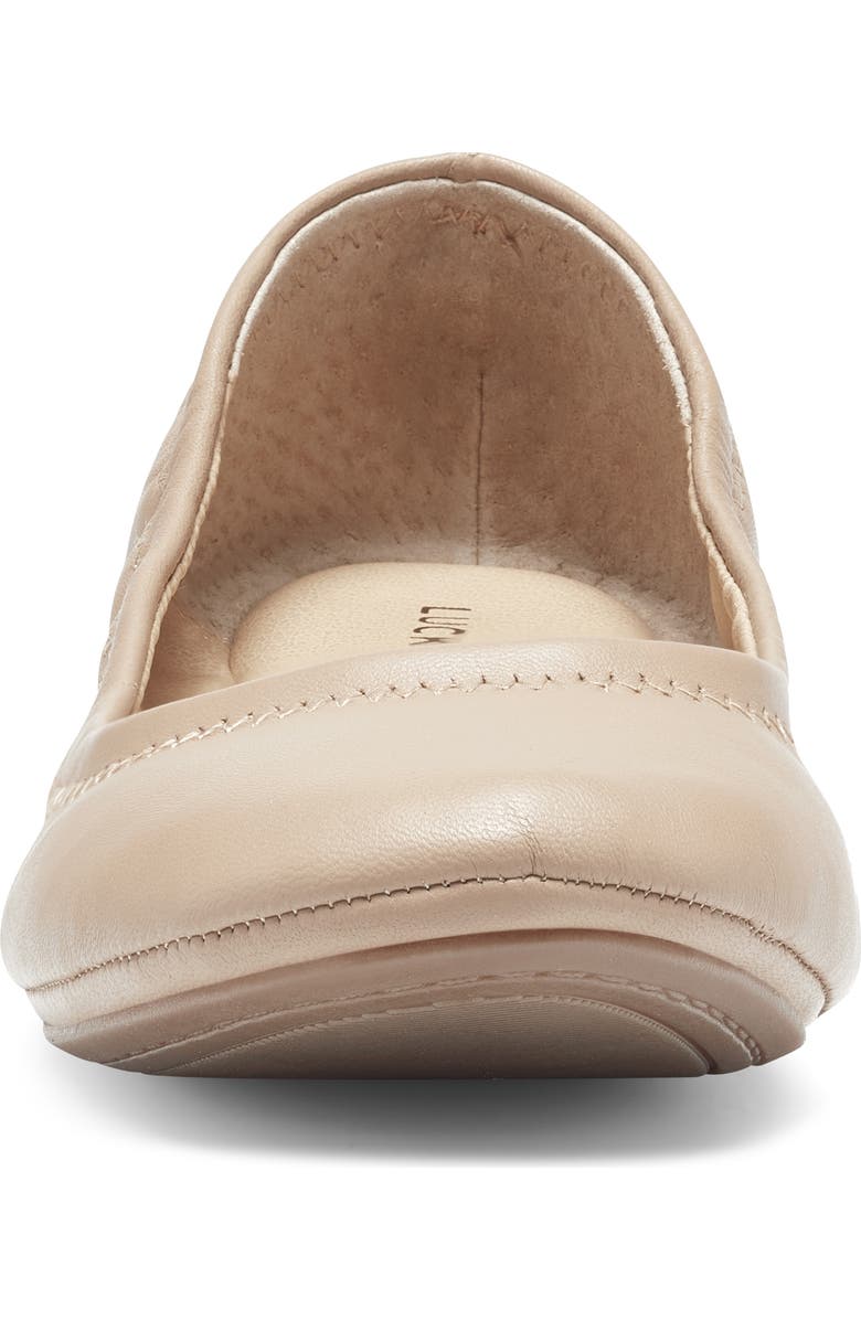 Lucky Brand 'Emmie' Flat, Alternate, color, Pale Beige