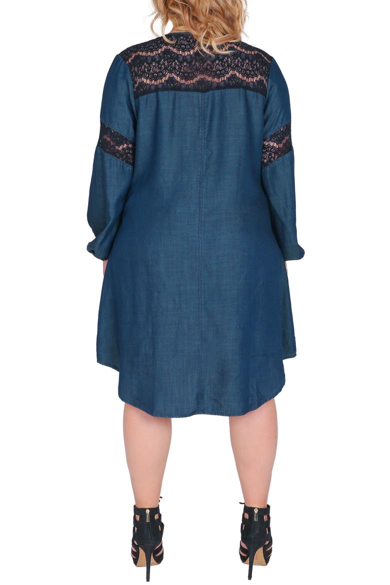 Shelby Shift Dress, Alternate, color, BLUE