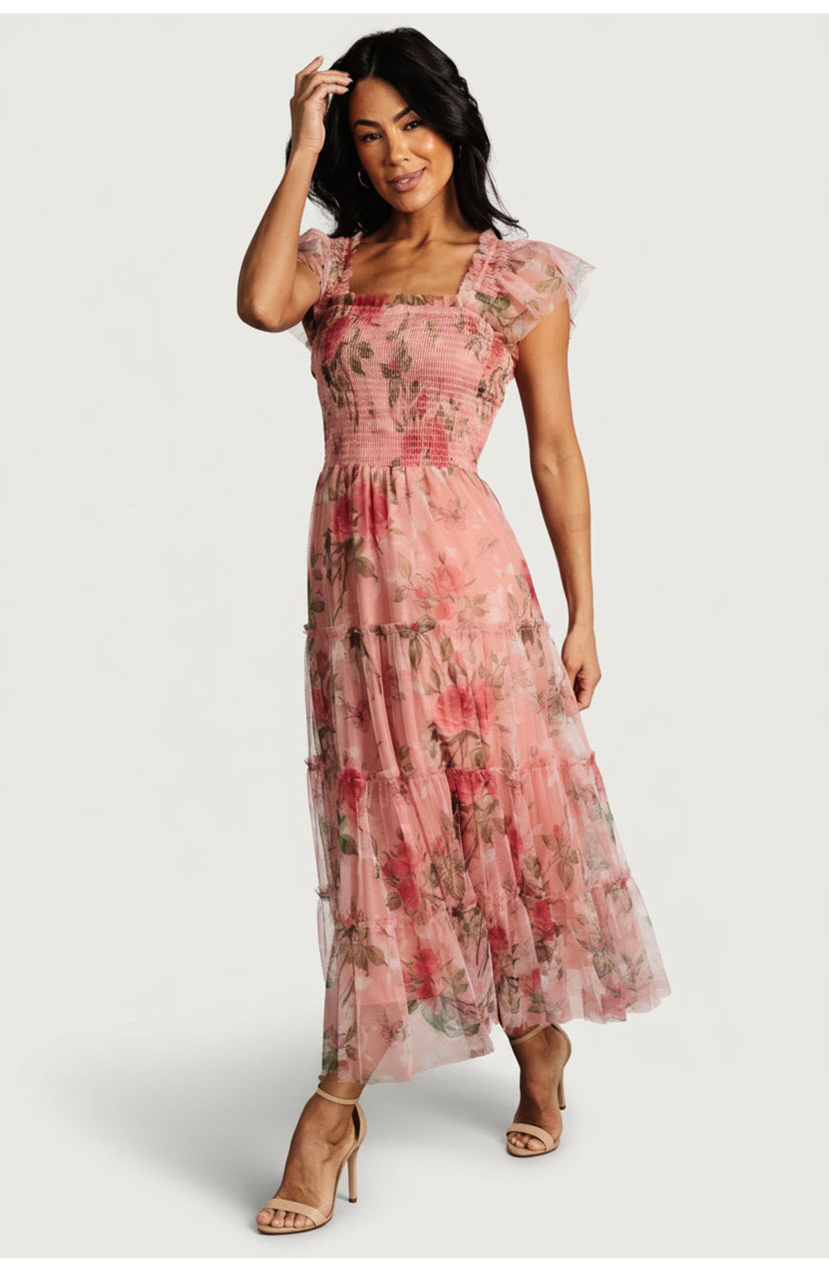 Pink Rose Floral