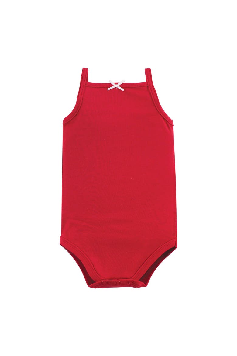 Soft Cotton Sleeveless Infant Bodysuits, Alternate, color, Shining Stars Stripes