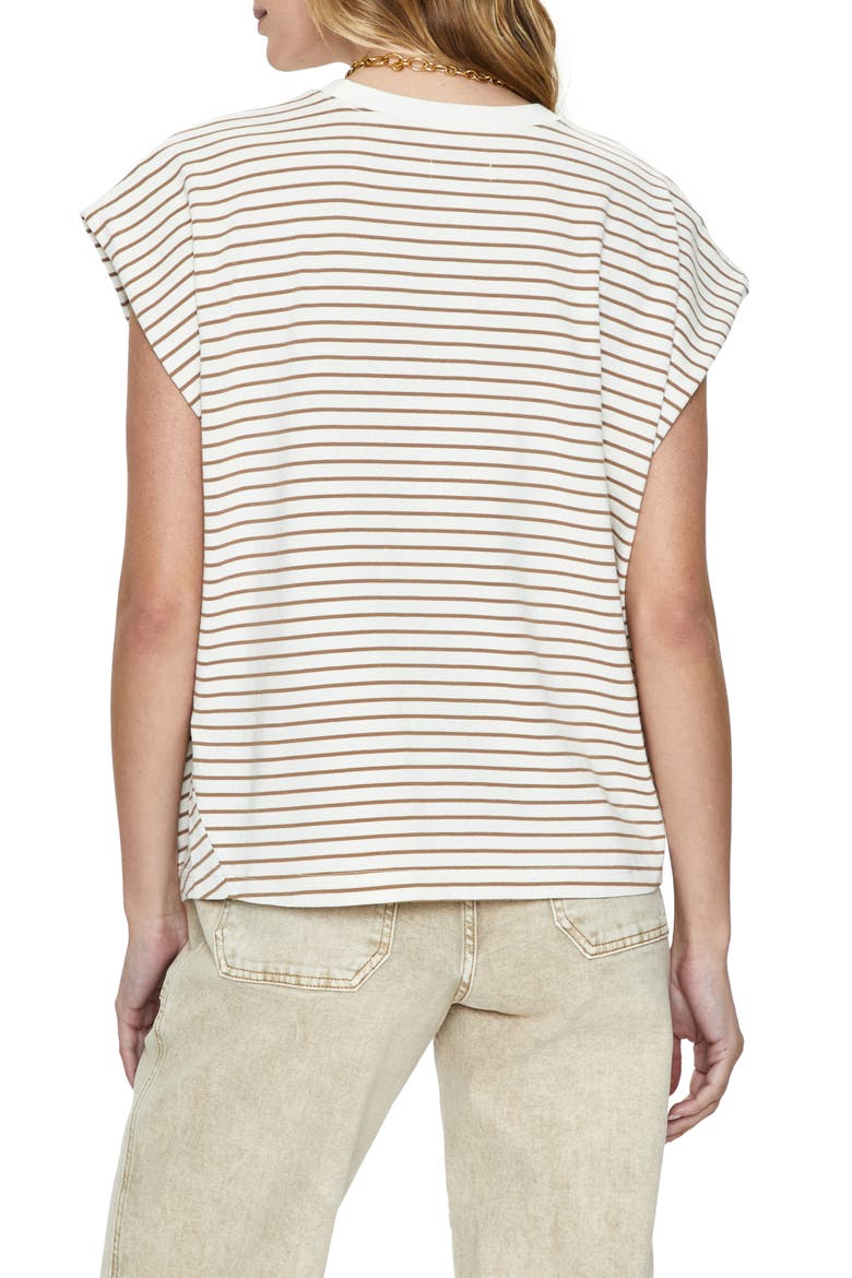 Trina Stripe Top, Alternate, color, SABLE STRIPE