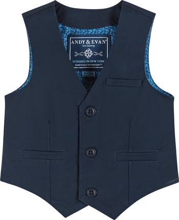 Vest, Button-Up Bodysuit, Pants & Bow Tie Set