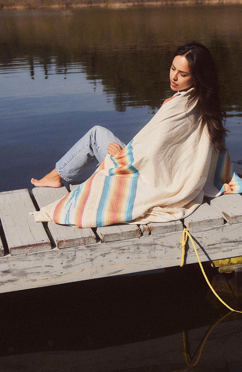 Slowtide Cosmic Creek Turkish Blanket, Alternate, color, 