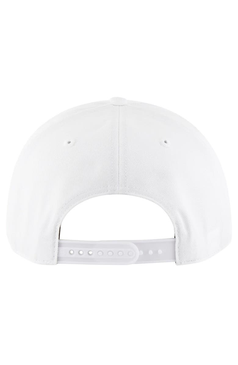 '47 Men's '47 White Miami Dolphins Wave Speckle Hitch Rope Adjustable Hat, Alternate, color, White
