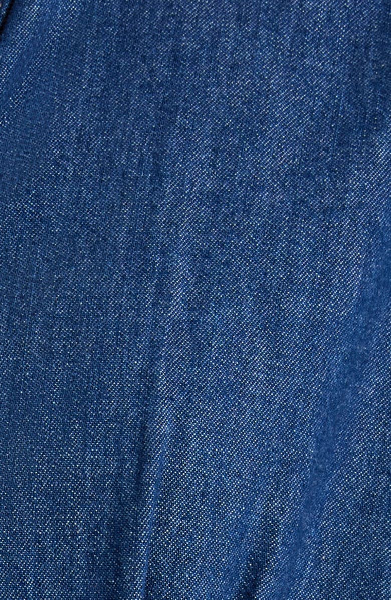 TWP Mason Denim Shirtdress with Pockets, Alternate, color, Indigo Resin