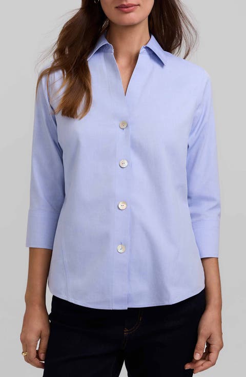 Paityn Non-Iron Cotton Shirt (Regular & Petite)