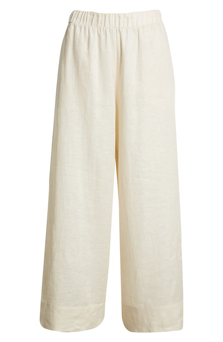 Max Mara Leisure Linen Trousers, Alternate, color, 