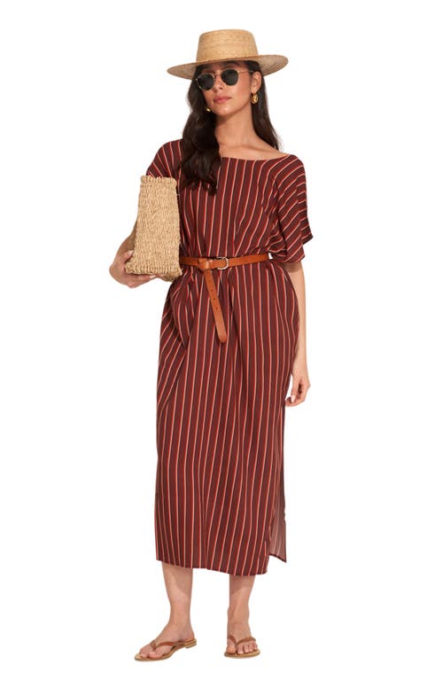 Gottex Beach Life Talya Open Back Swim Cover Up Kaftan In Multi