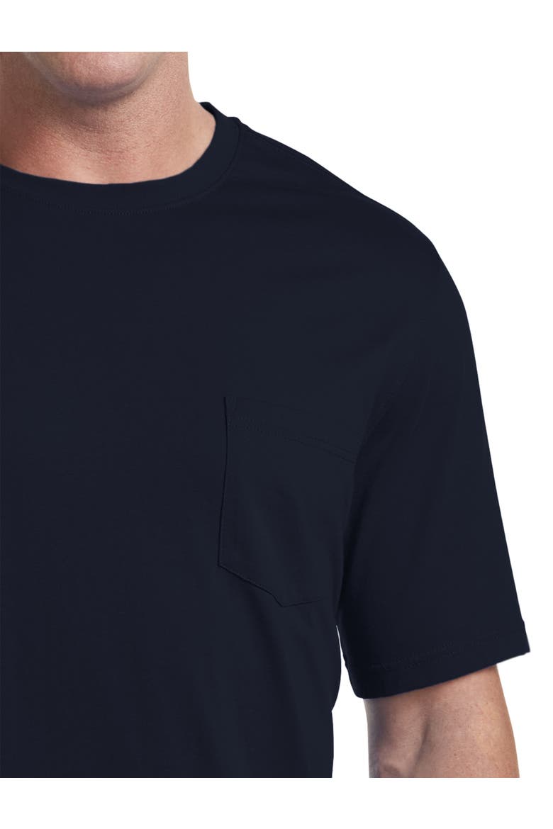 Big & Tall Moisture-Wicking Pocket T-Shirt, Alternate, color, NAVY