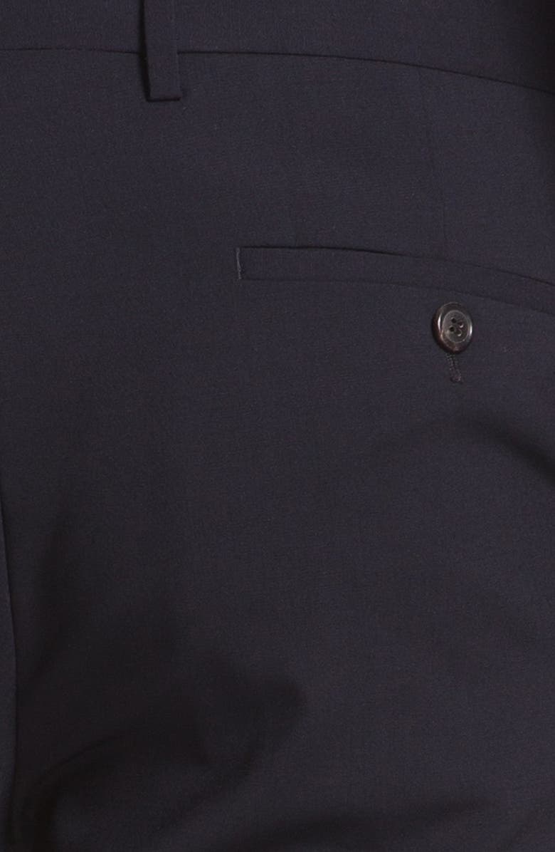 BOSS 'Jam/Sharp' Trim Fit Navy Suit, Alternate, color,