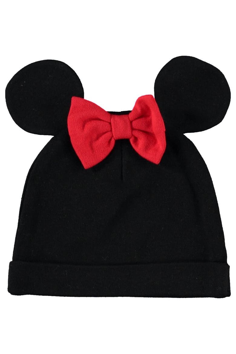 Bodysuit Pants Bib & Hat Layette Set, Alternate, color, Red