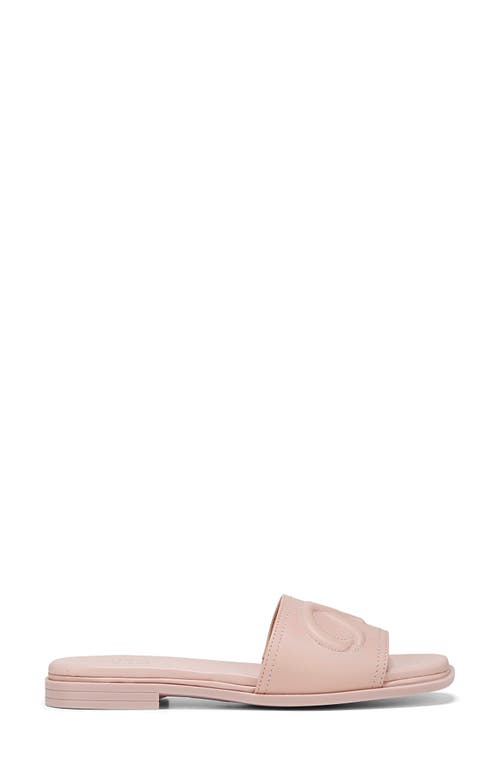Naturalizer Genevieve Slide Sandal In Cameo Blush Pink