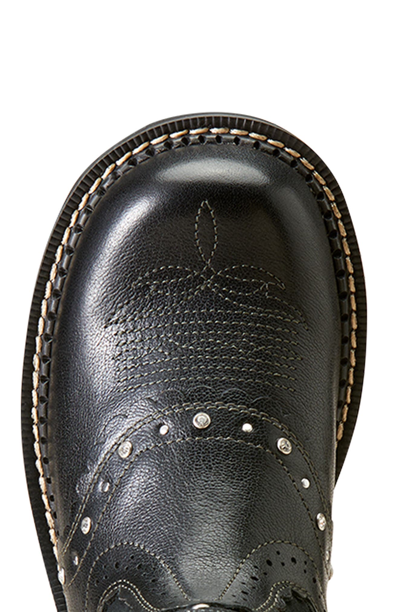 Ariat Gem Baby Madison Ave Western Boot, Alternate, color, Black