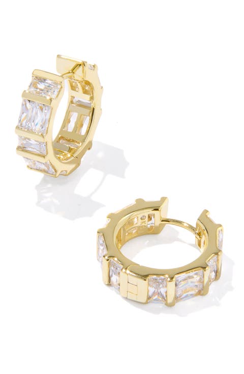 Jamie Huggie Hoop Earrings