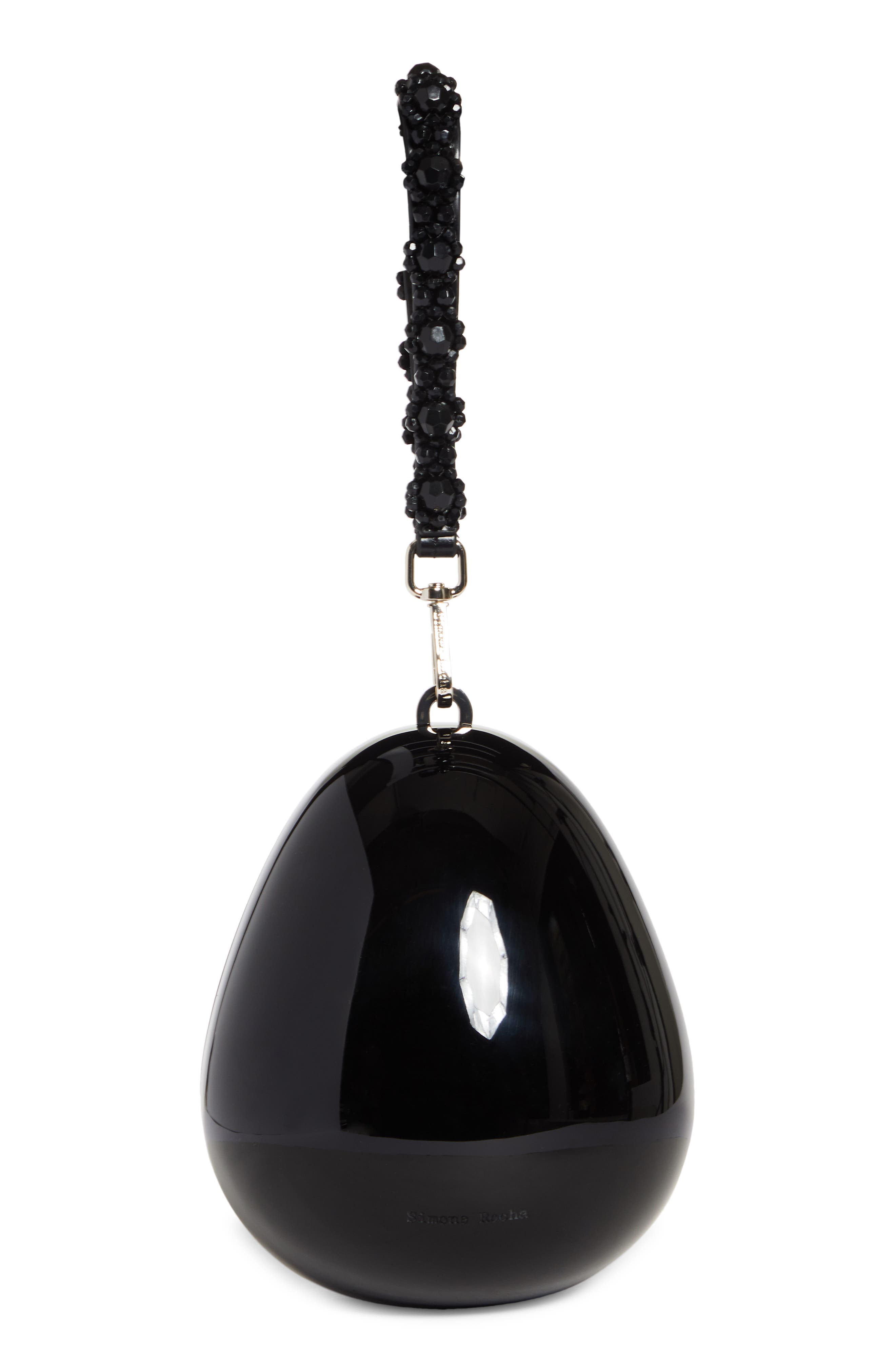 Simone Rocha Mini Egg Top Handle Bag, Main, color, 