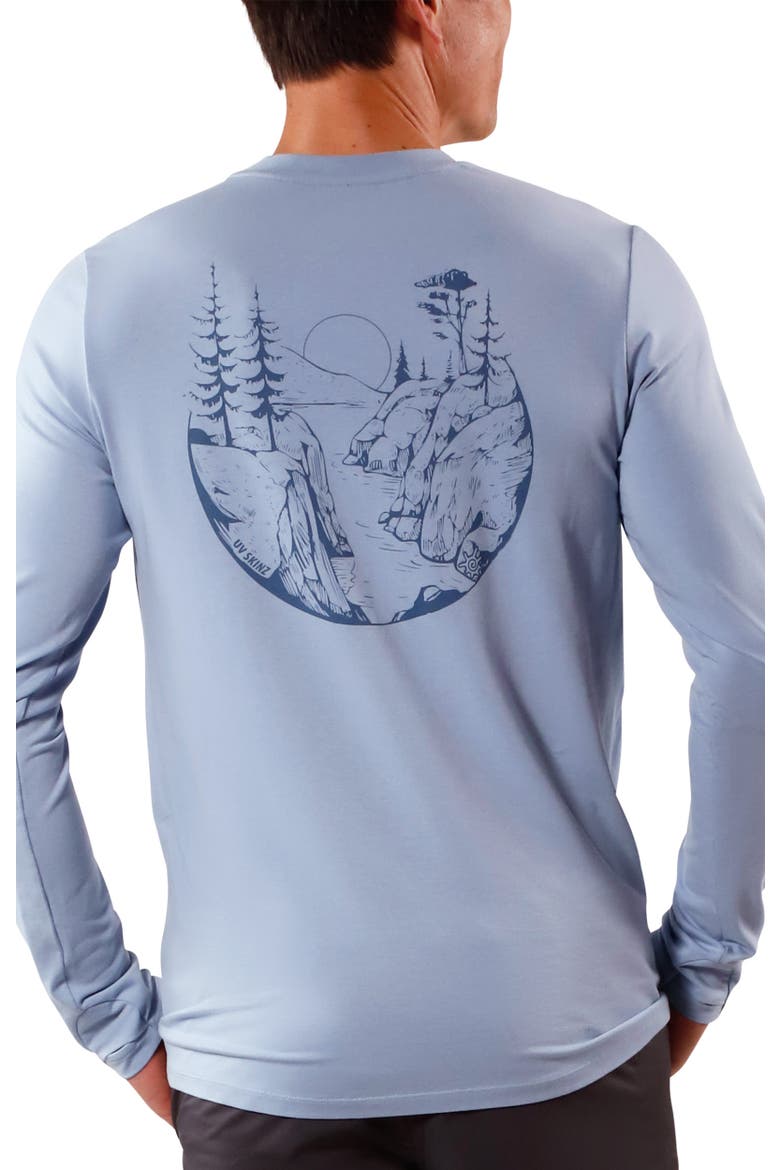 Long Sleeve Everyday Tee, Alternate, color, Moon Dust