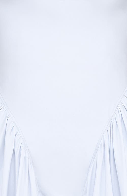 House Of Cb Marilyn Halter Midi Dress In Ancient Water