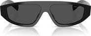 Prada 58mm Irregular Sunglasses