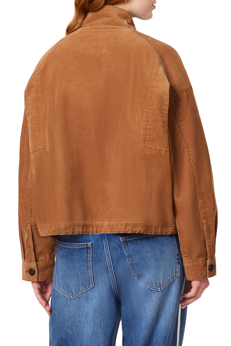 Corduroy Cropped Utility Jacket, Alternate, color, THRUSH