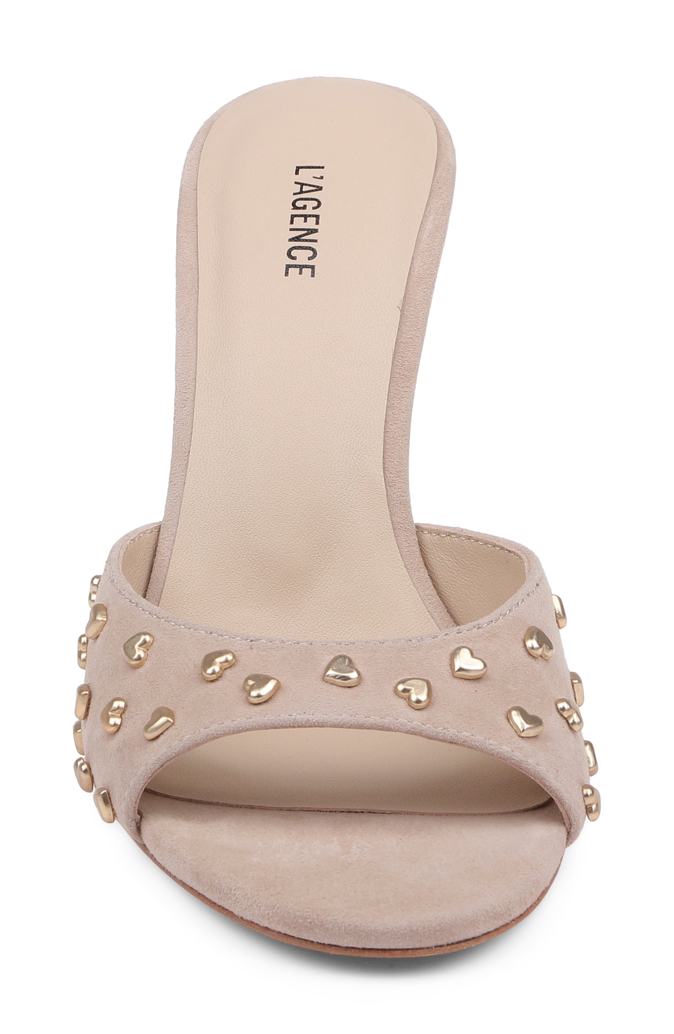 Avery IV Studded Mule, Alternate, color, BISCOTTI