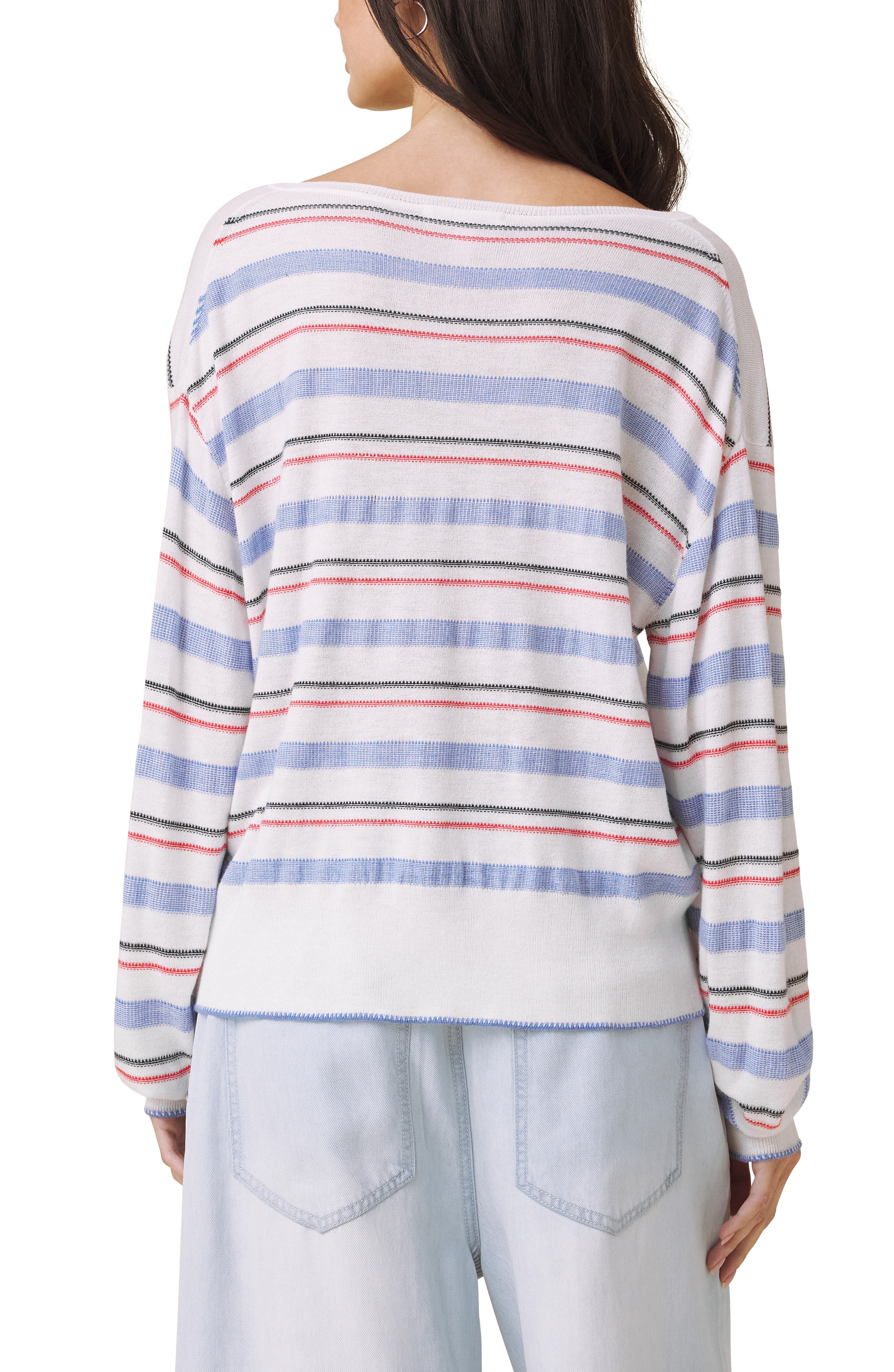 Erica Stripe Sweater - image 2