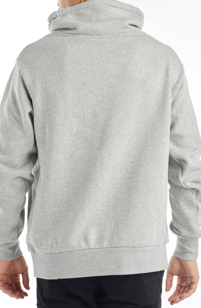 NANA JUDY Authentic Funnel Neck Stretch Cotton Hoodie, Alternate, color, 