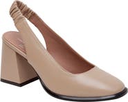 Linea Paolo Giana Block Heel Slingback Pump
