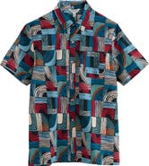 Seasalt Cornwall Godrev Print Organic Cotton Shirt