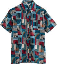 Seasalt Cornwall Godrev Print Organic Cotton Shirt