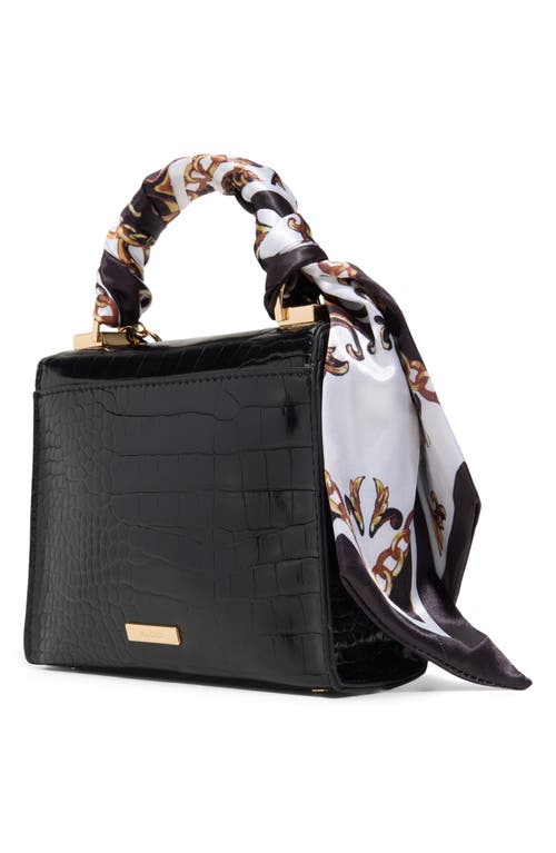 Aldo Larigodiaa Faux Leather Satchel In Black