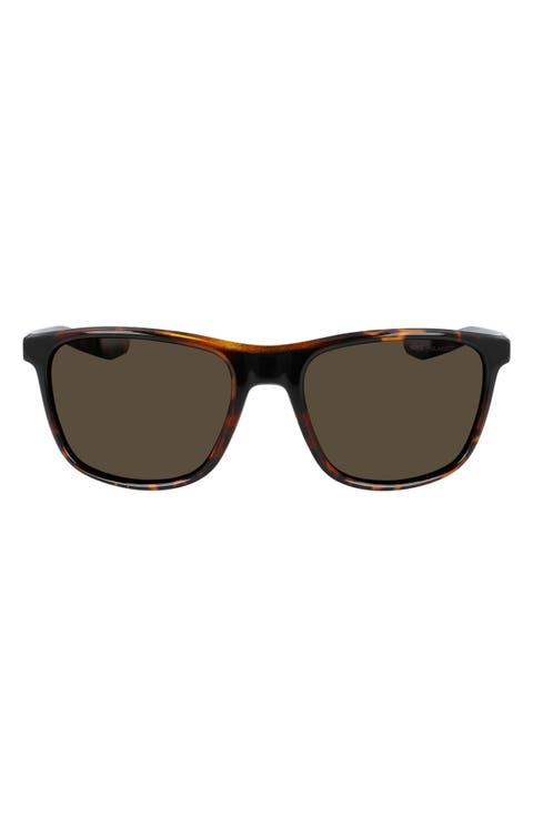 Essential Endeavor 57mm Polarized Square Sunglasses