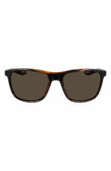 Nike Essential Endeavor 57mm Polarized Square Sunglasses