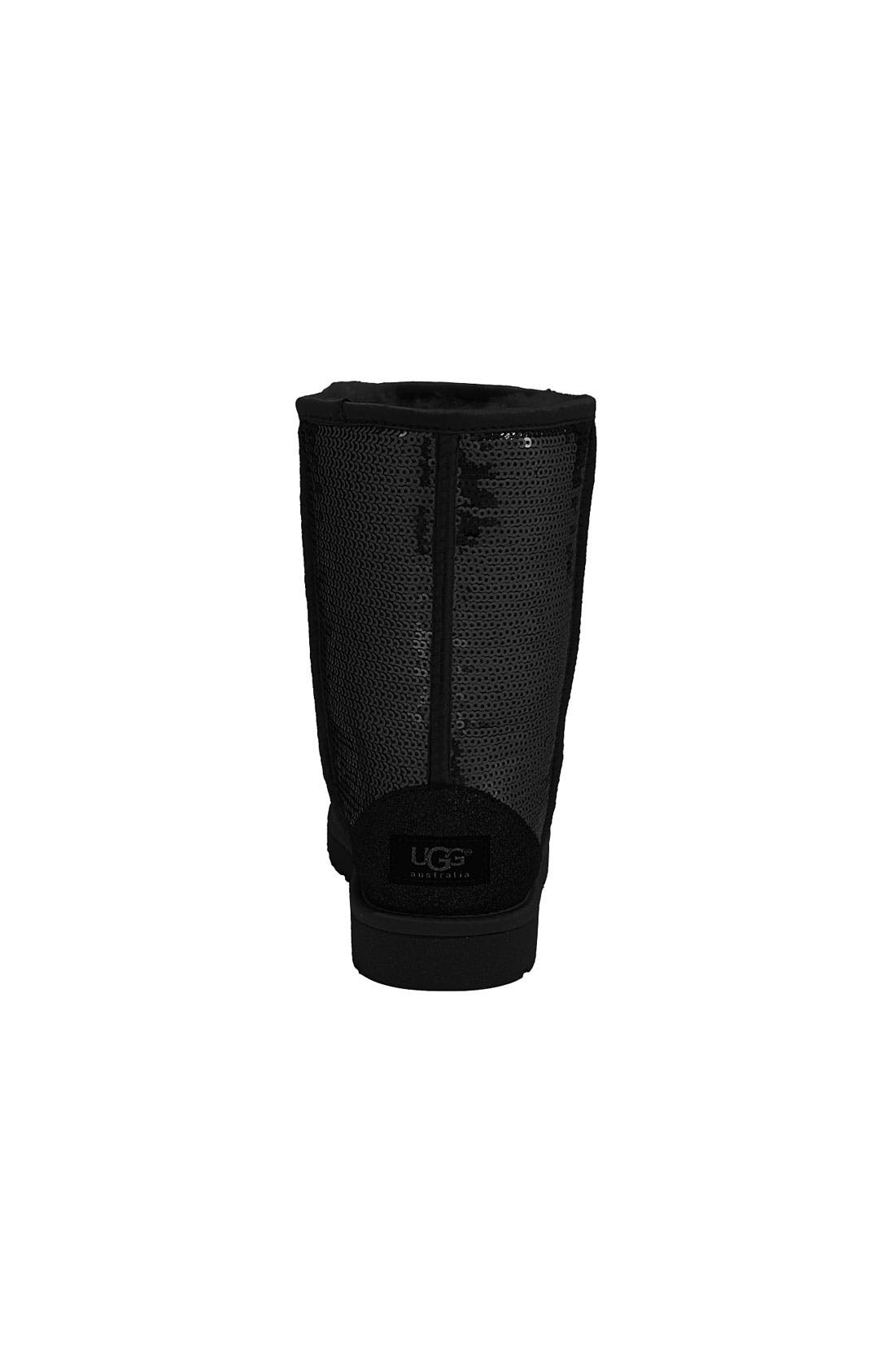 Classic Short with Sparkles Boot, Alternate, color, BLACK